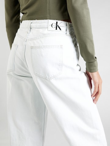 Calvin Klein Jeans Štandardný strih Džínsy - biela