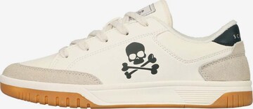 Scalpers Sneakers in Beige: front