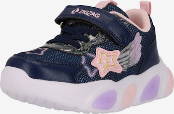 ZigZag Sneakers 'Fiora' in Blue: front