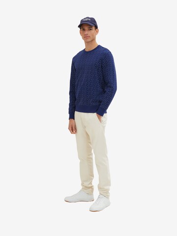 TOM TAILOR - Sweatshirt em azul