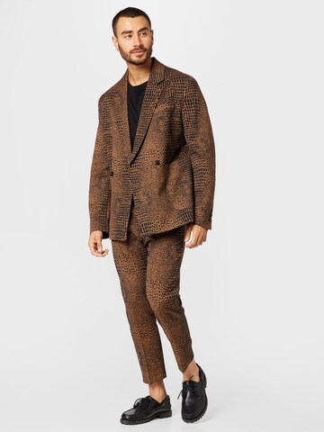 DRYKORN Regular fit Suit Jacket 'EKBY' in Brown