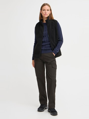 regular Pantaloni cargo 'Loco' di Oxmo in nero: frontale