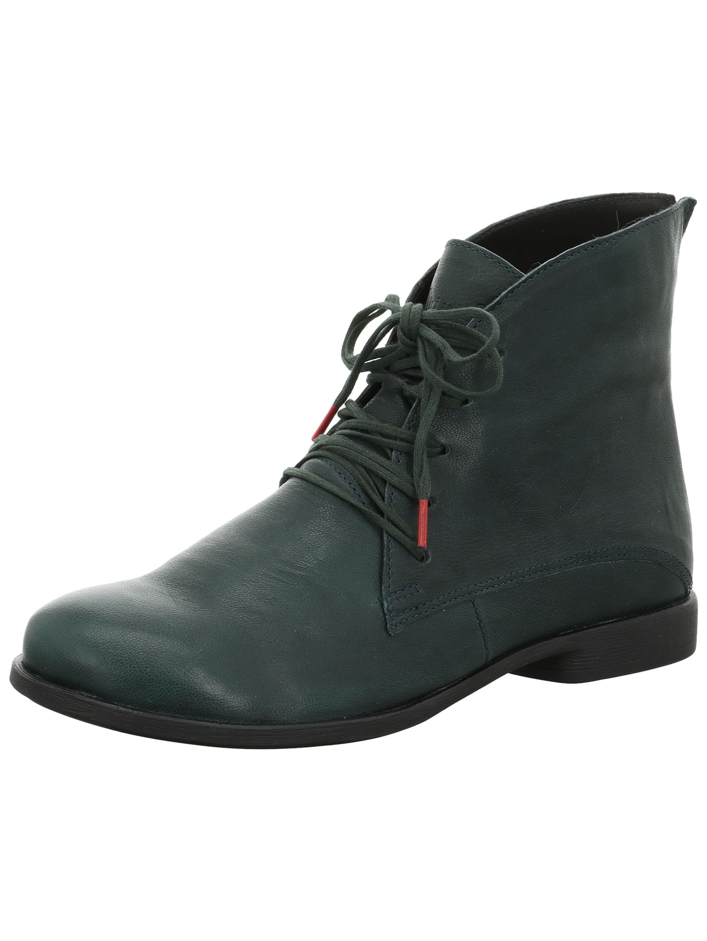 Bottines lacets THINK en Vert Fonc ABOUT YOU