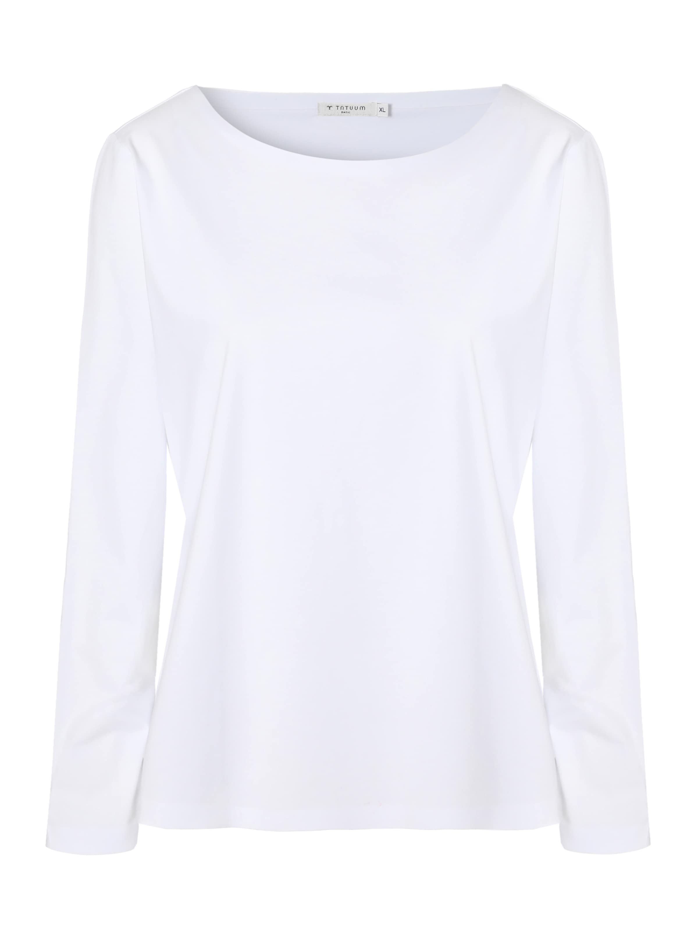 TATUUM Μπλουζάκι 'Mikajanka' σε λευκό: μπροστά