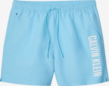 Shorts de bain 'Intense Power' Calvin Klein en bleu : devant