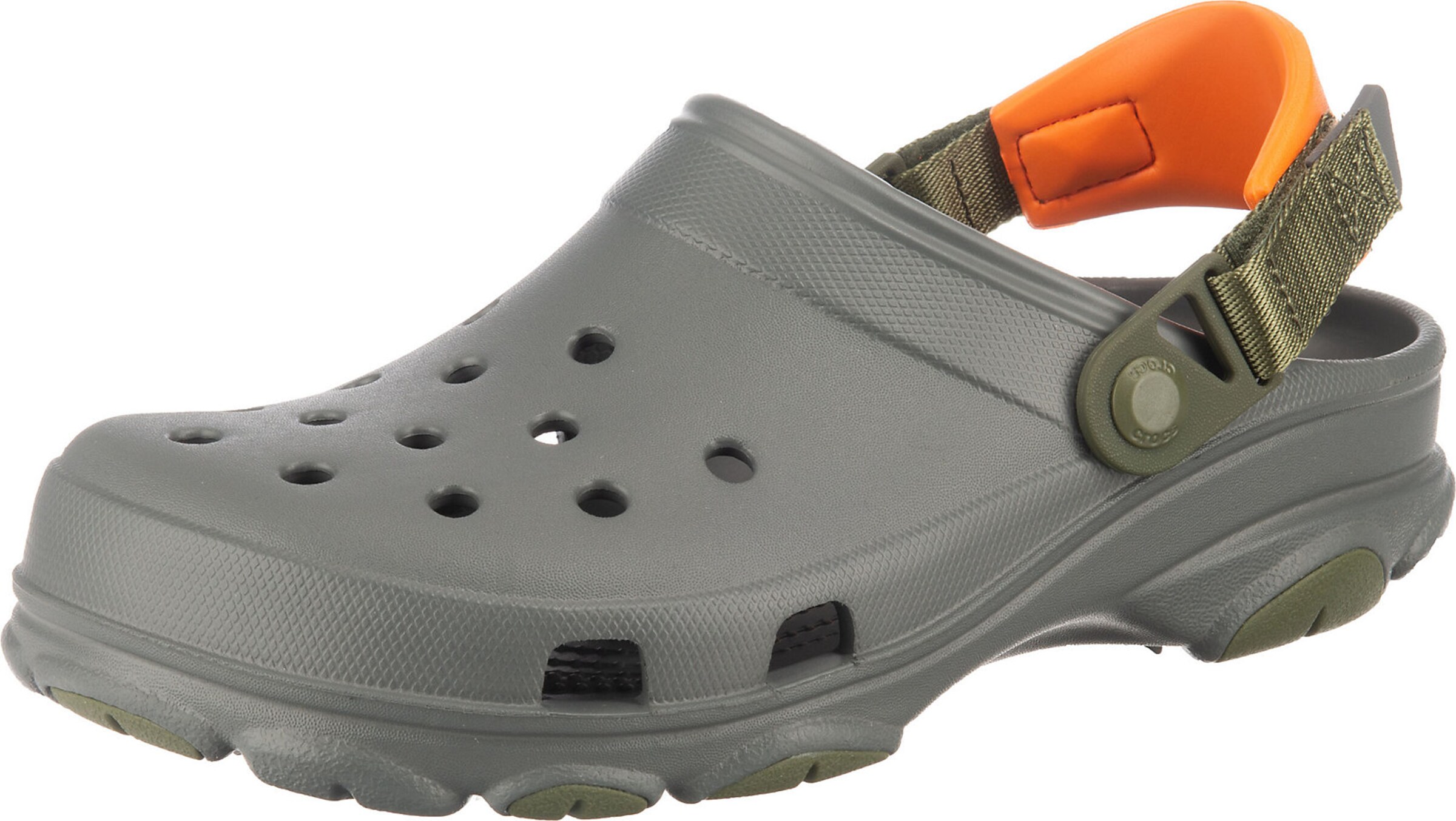 Männer Offene Schuhe Crocs Clogs in Dunkelgrau - BO55295