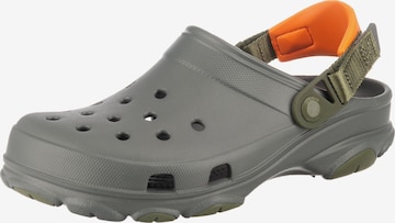 Crocs Clogs in Grey: front