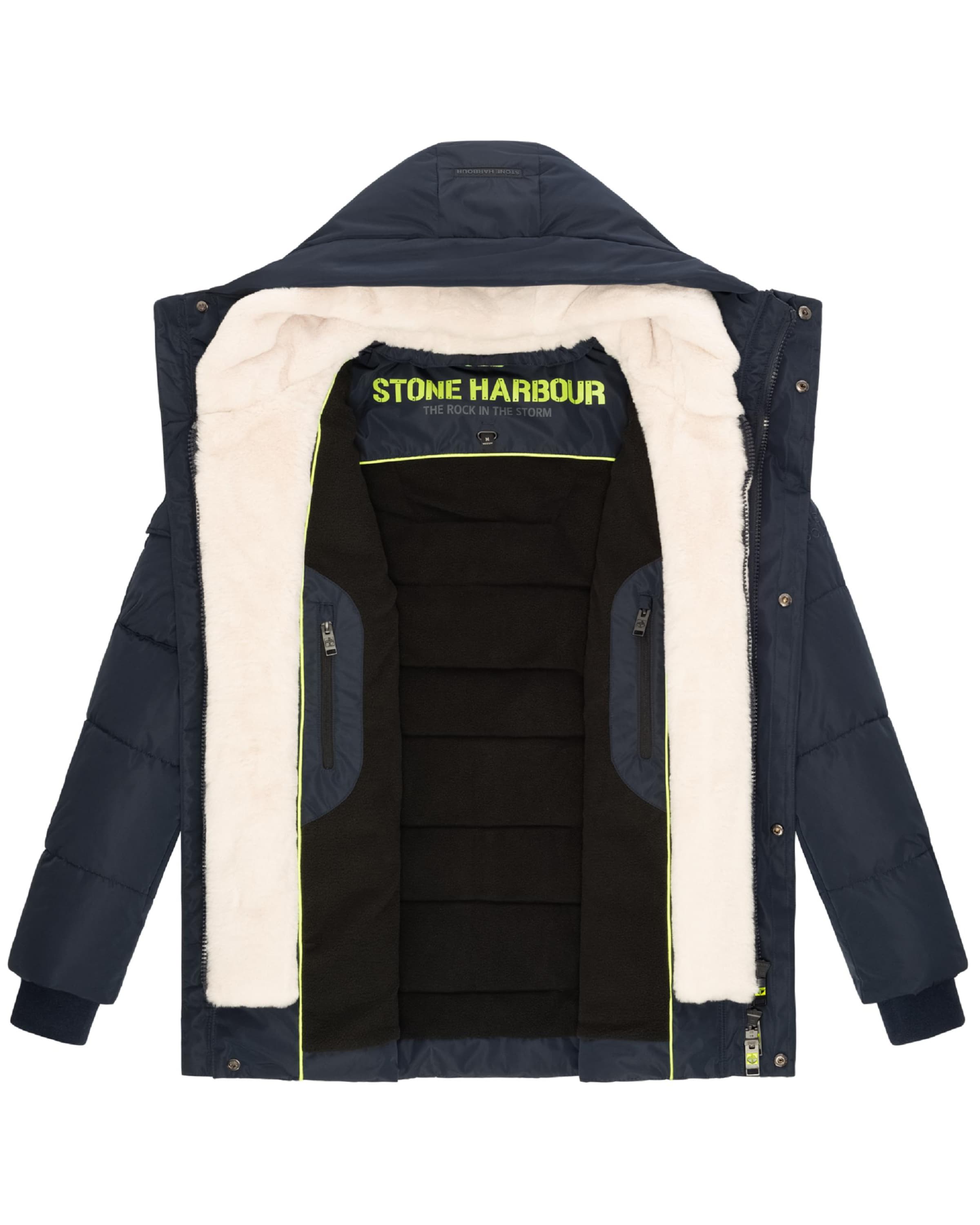 STONE HARBOUR Vinterjacka 'Lauroo XX' i blå