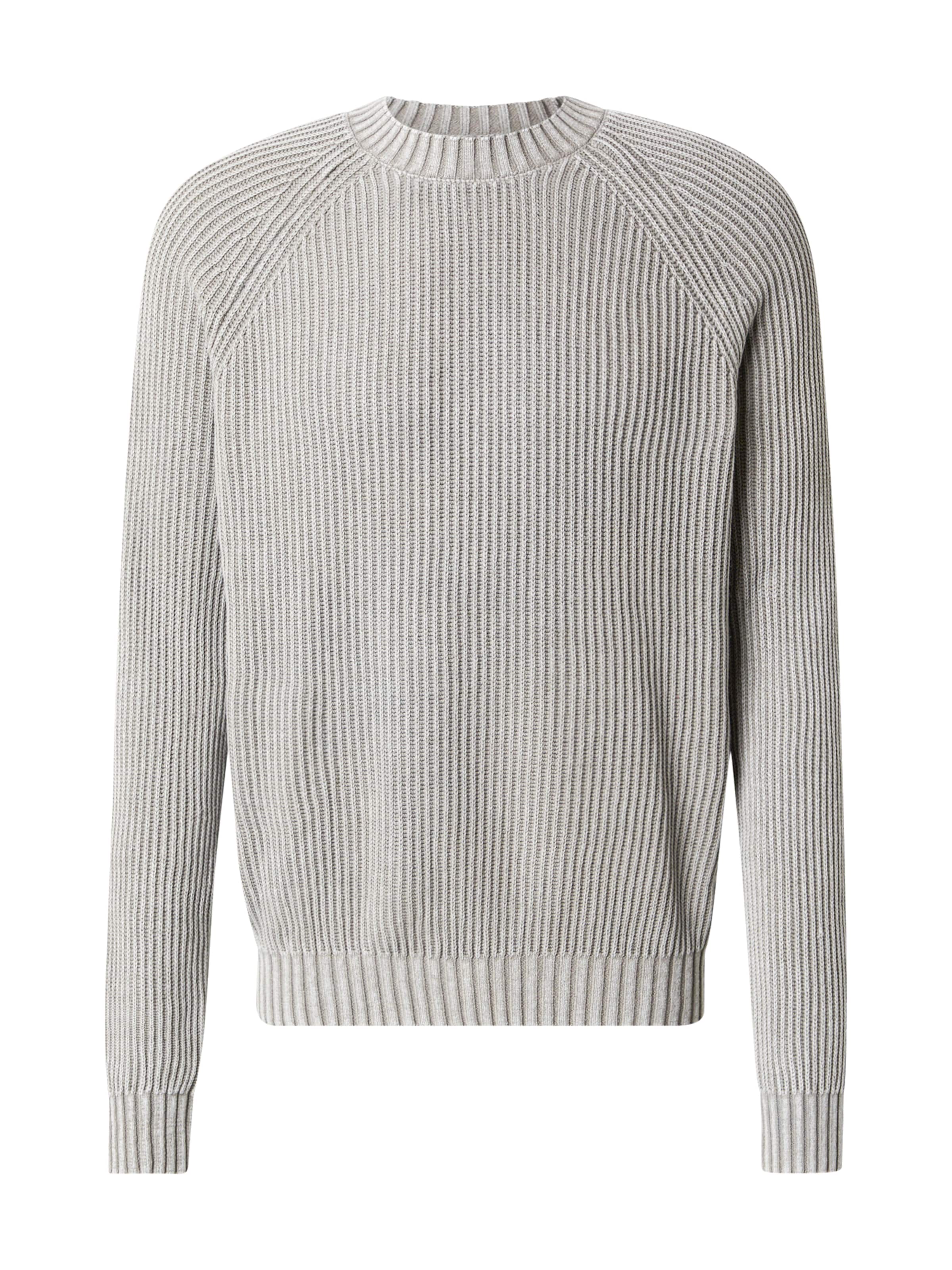 HOLLISTER Pulover | siva barva: sprednja stran