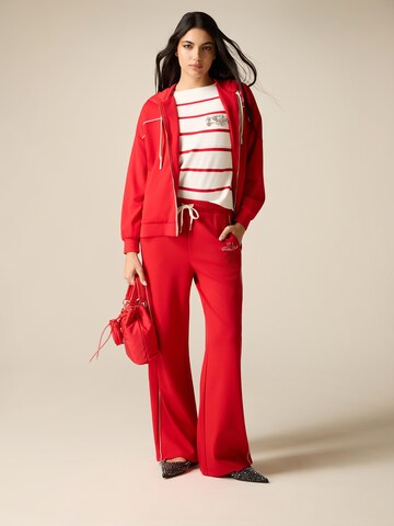regular Pantaloni di oltre in rosso