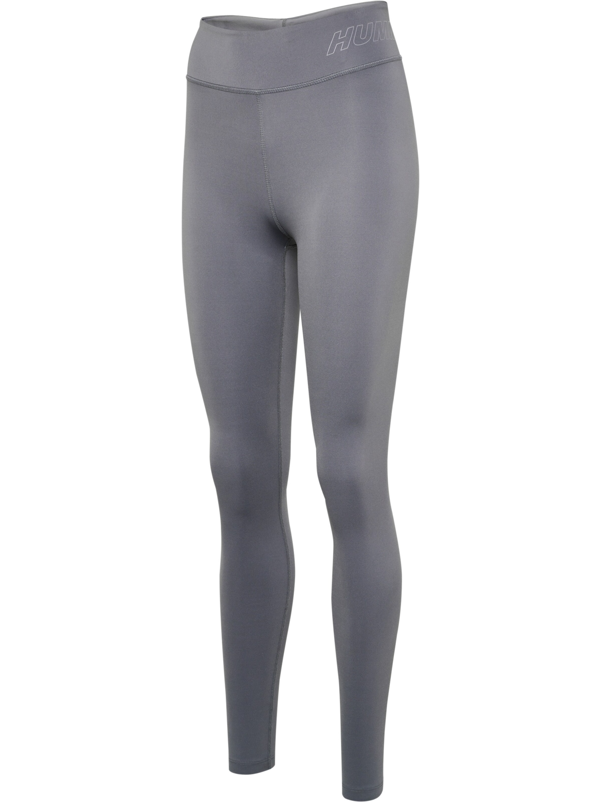 Skinny Pantalon de sport 'Fundamental' Hummel en gris