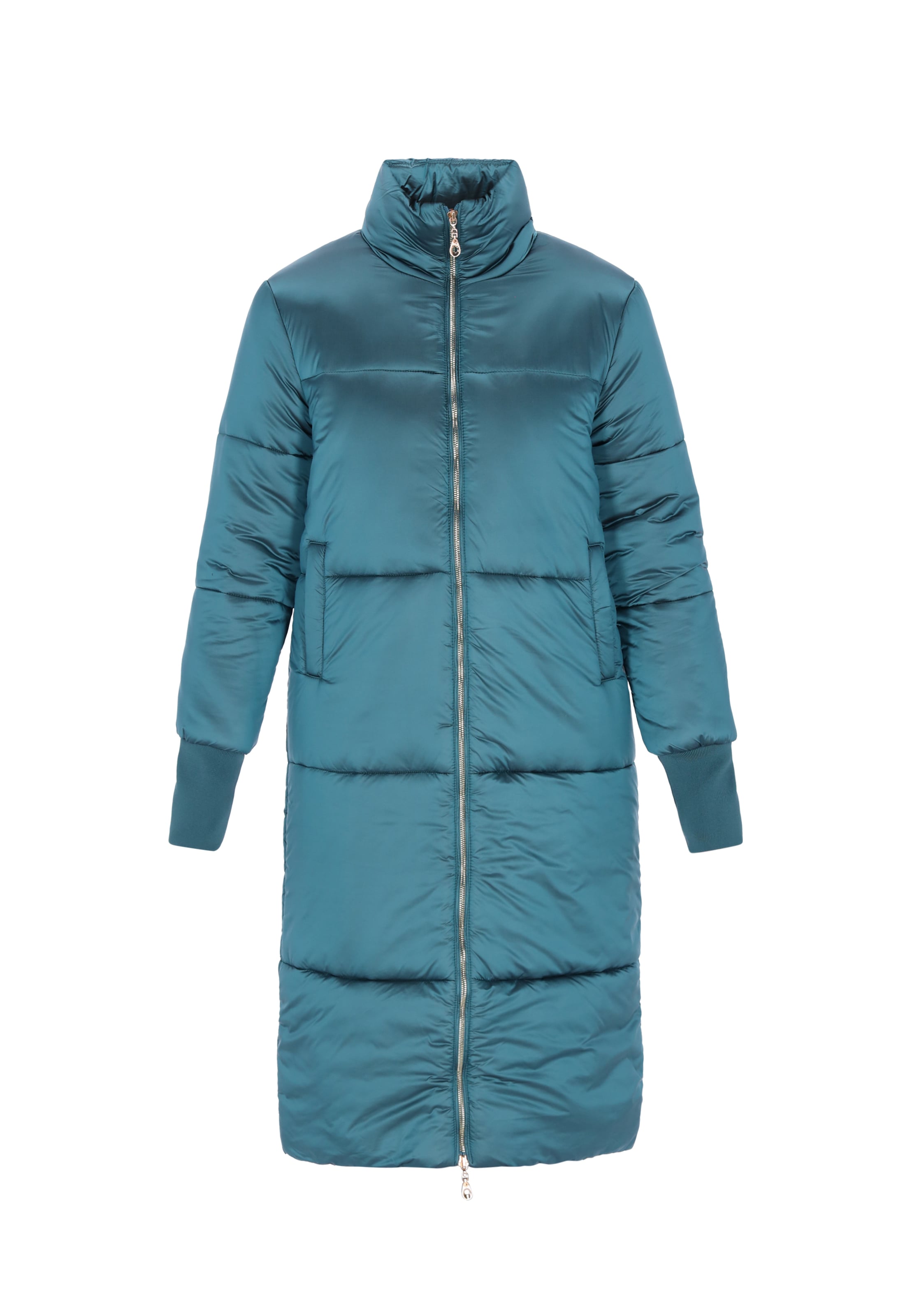 faina Wintermantel in Blauw: voorkant