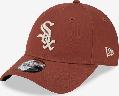 Cappello da baseball NEW ERA di colore marrone scuro / nero / bianco, Visualizzazione prodotti