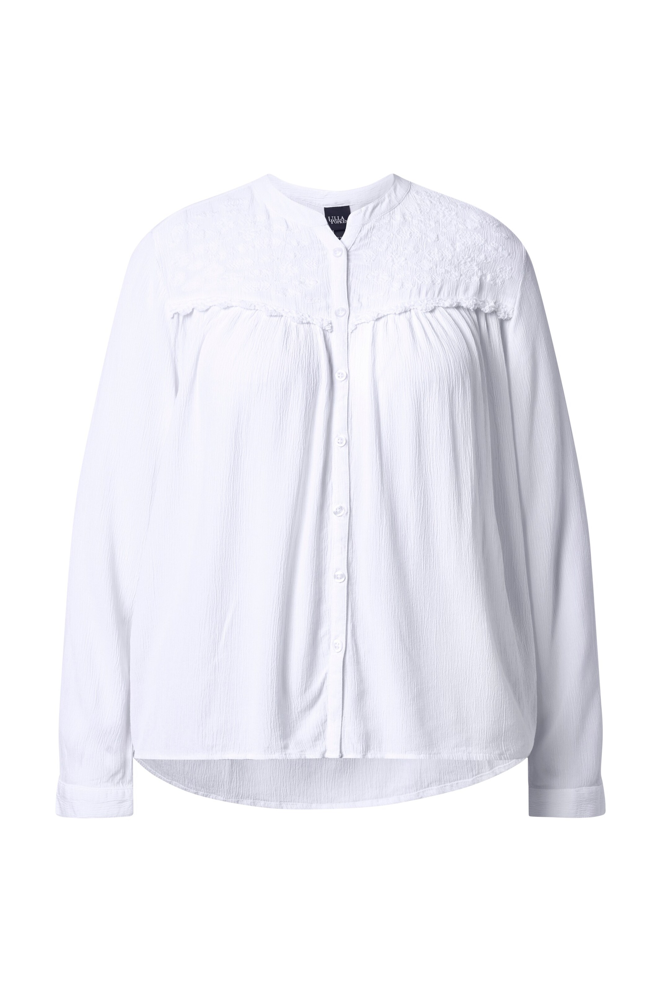 Ulla Popken Blouse in Wit: voorkant