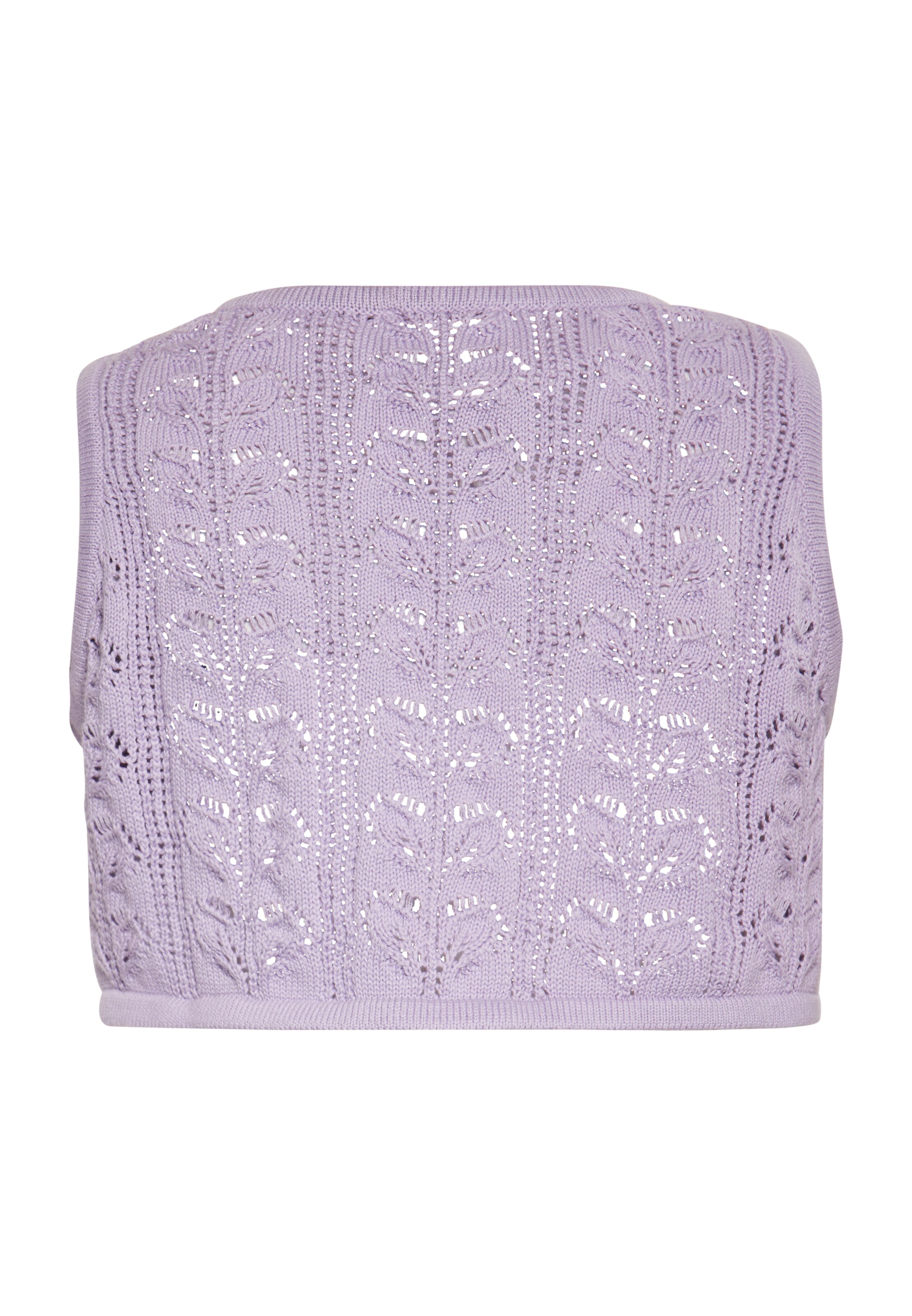 swirly - Top de malha em roxo