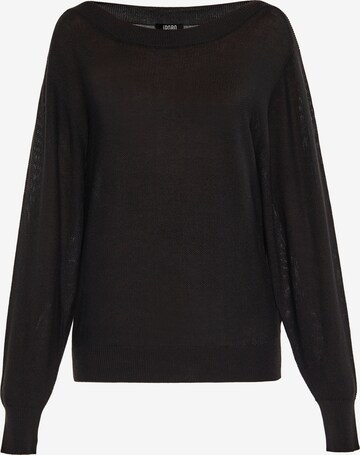 IPARO Sweater in Black: front