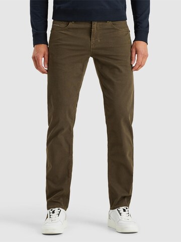 PME Legend Regular Housut 'PME Legend Nightflight regular fit pants' värissä ruskea: etupuoli