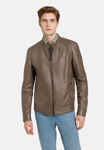 Werner Christ Between-Season Jacket 'Javier' in Brown: front