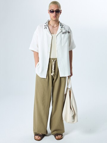 VAMOS CLO Comfort fit Overhemd in Beige