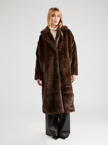 Herrlicher Wintermantel 'Tabby' in Bruin: voorkant