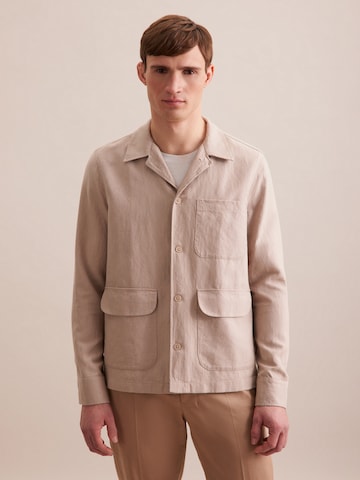 Veste mi-saison SEIDENSTICKER en marron : devant