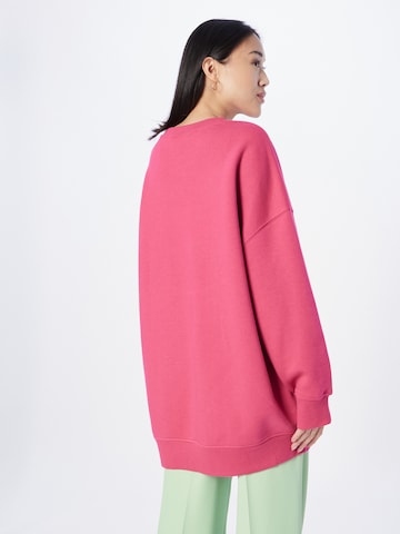 Monki - Sweatshirt em rosa
