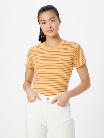 T-shirt LEVI'S ® en orange : devant