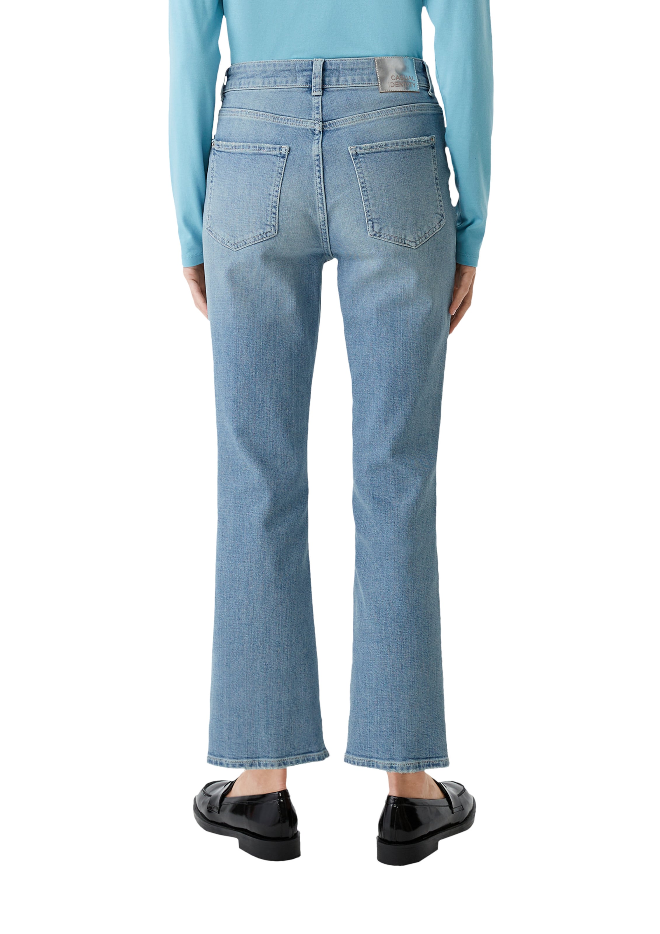 COMMA Flared Jeans in Blue