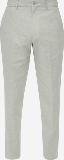 s.Oliver BLACK LABEL Pantalon à plis en vert pastel / blanc, Vue avec produit