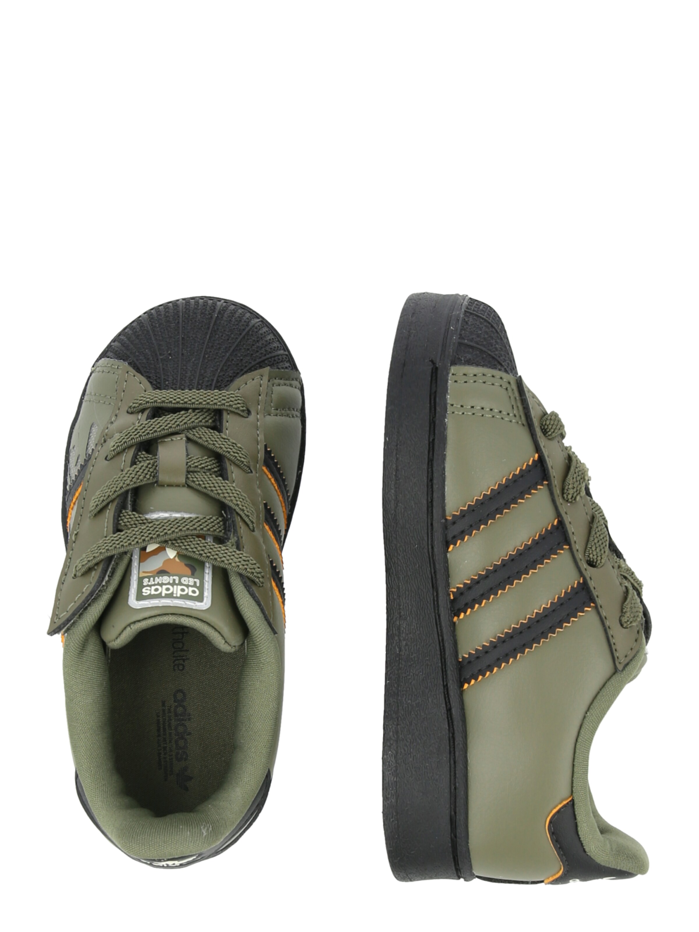ADIDAS ORIGINALS Tenisky 'SUPERSTAR' - Zelená