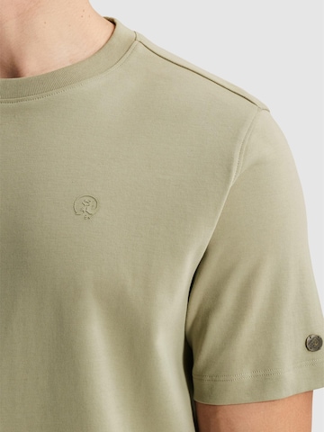 CAST IRON T-shirt 'T-shirt in interlock jersey' i grön