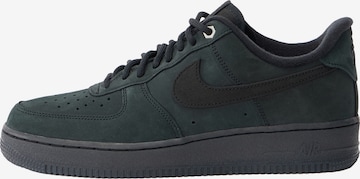 zaļš Nike Sportswear Zemie brīvā laika apavi 'Air Force 1 '07': no priekšpuses
