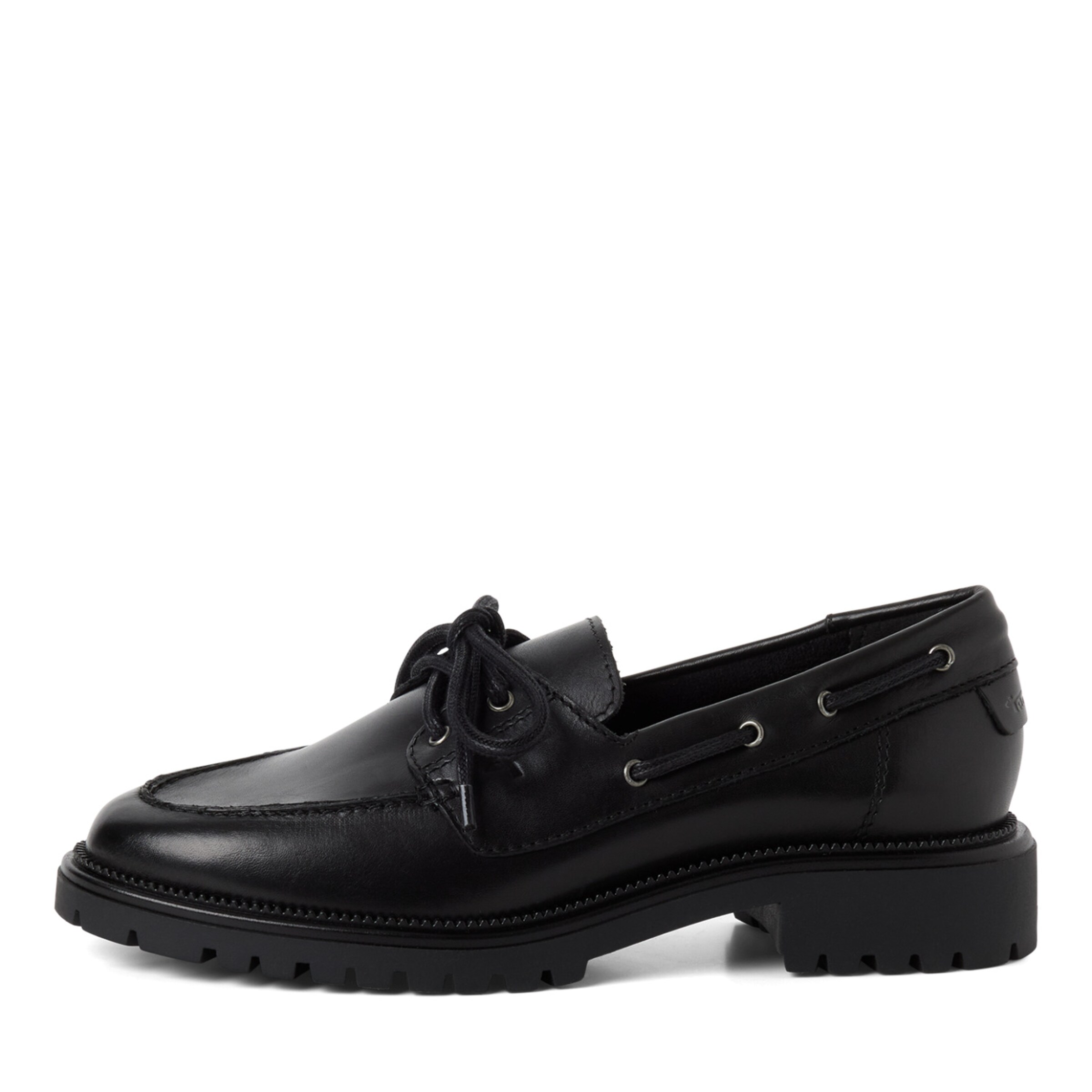 Scarpa stringata di Tamaris in nero