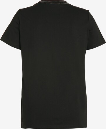 T-shirt Ulla Popken en noir