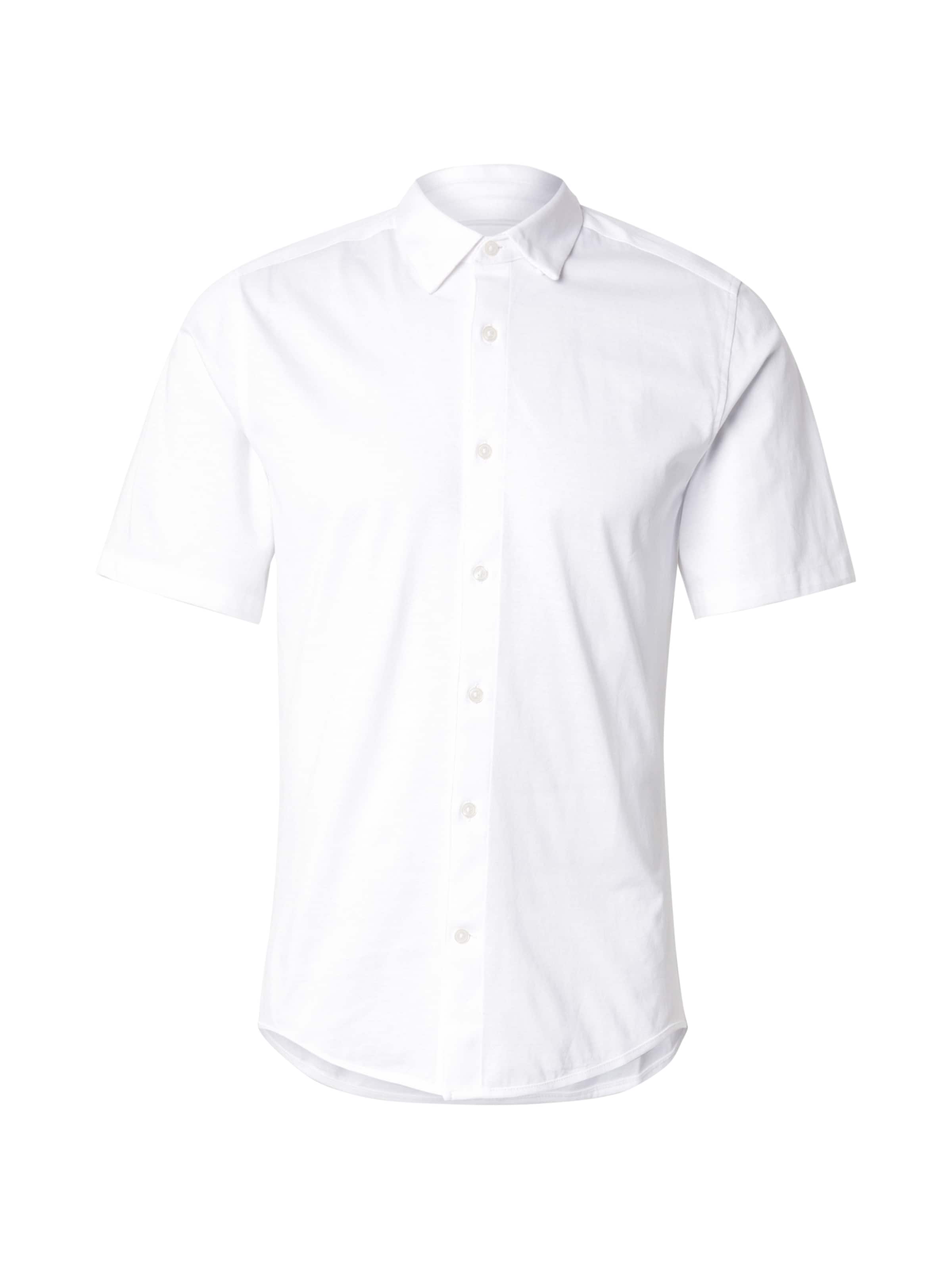 Only & Sons Regular fit Overhemd 'ONSRobin' in Wit: voorkant