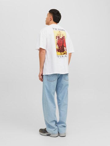 T-Shirt 'DESTINY' JACK & JONES en blanc