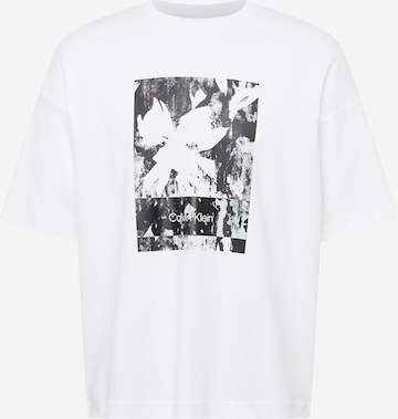 Calvin Klein Shirt in White: front