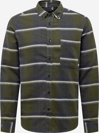 Only & Sons Košile 'TAM' - šedý melír / olivová / černá, Produkt