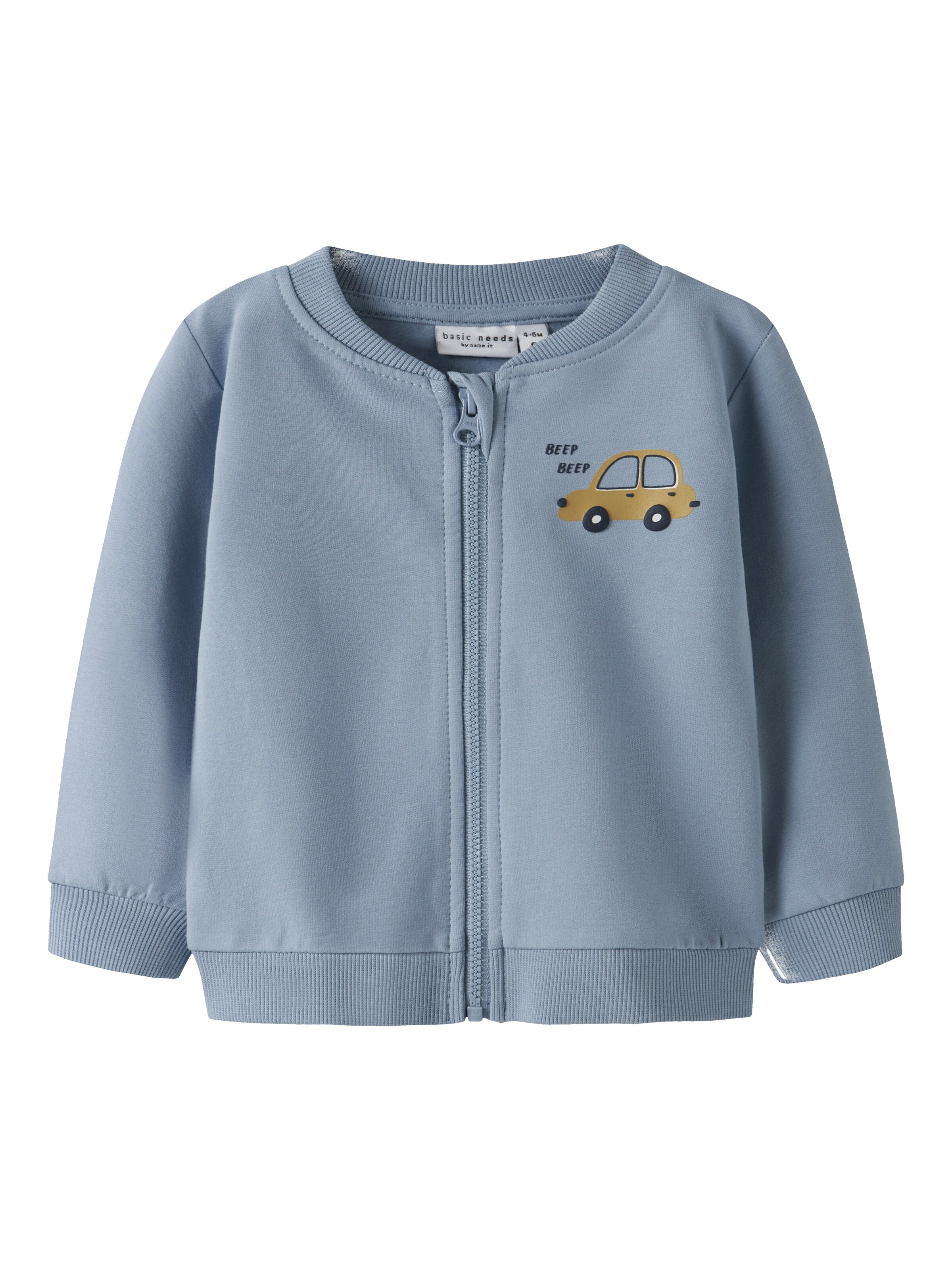 NAME IT Zip-Up Hoodie 'NBMVONNE' in Blue: front