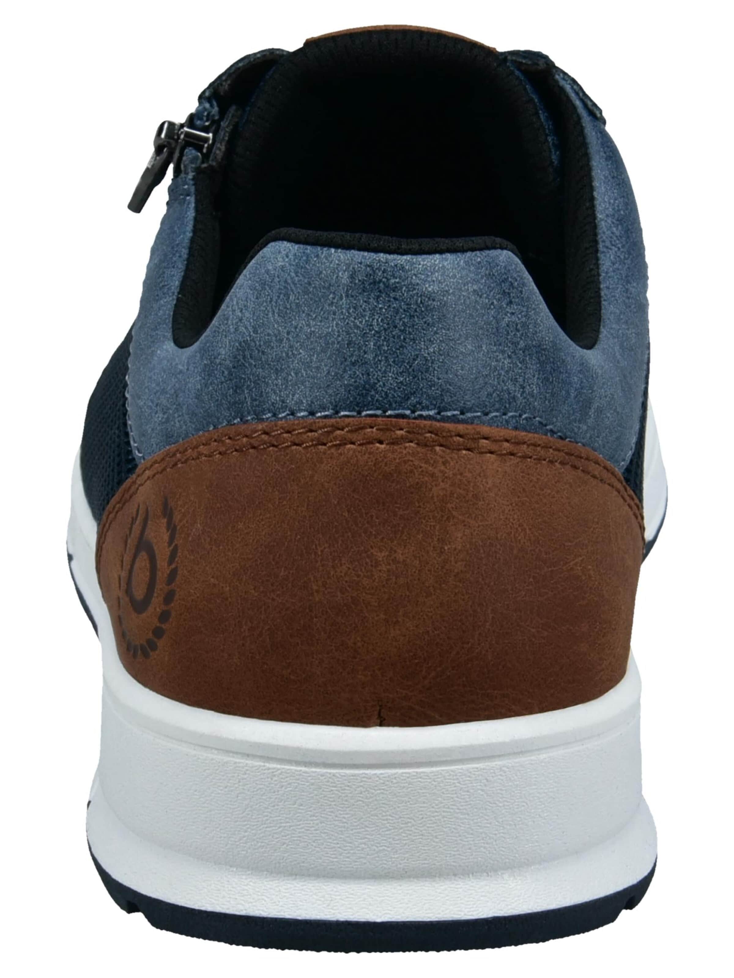 bugatti Sneakers laag 'Basic' in Blauw
