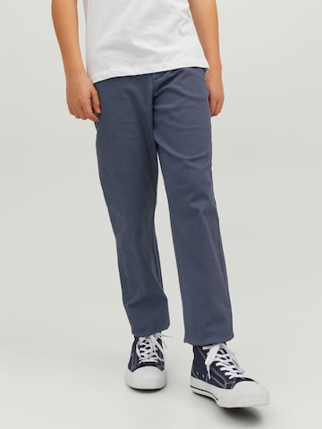 Regular Pantalon 'Marco Dave' Jack & Jones Junior en bleu : devant