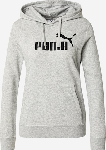 Sweat de sport 'ESS No. 1' PUMA en gris : devant