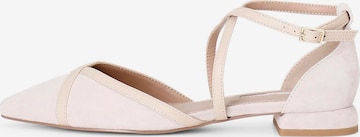 Ballerina di CAFè NOIR in beige: frontale