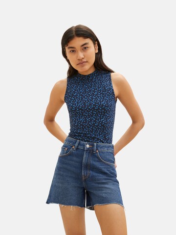 TOM TAILOR DENIM Top in Blue