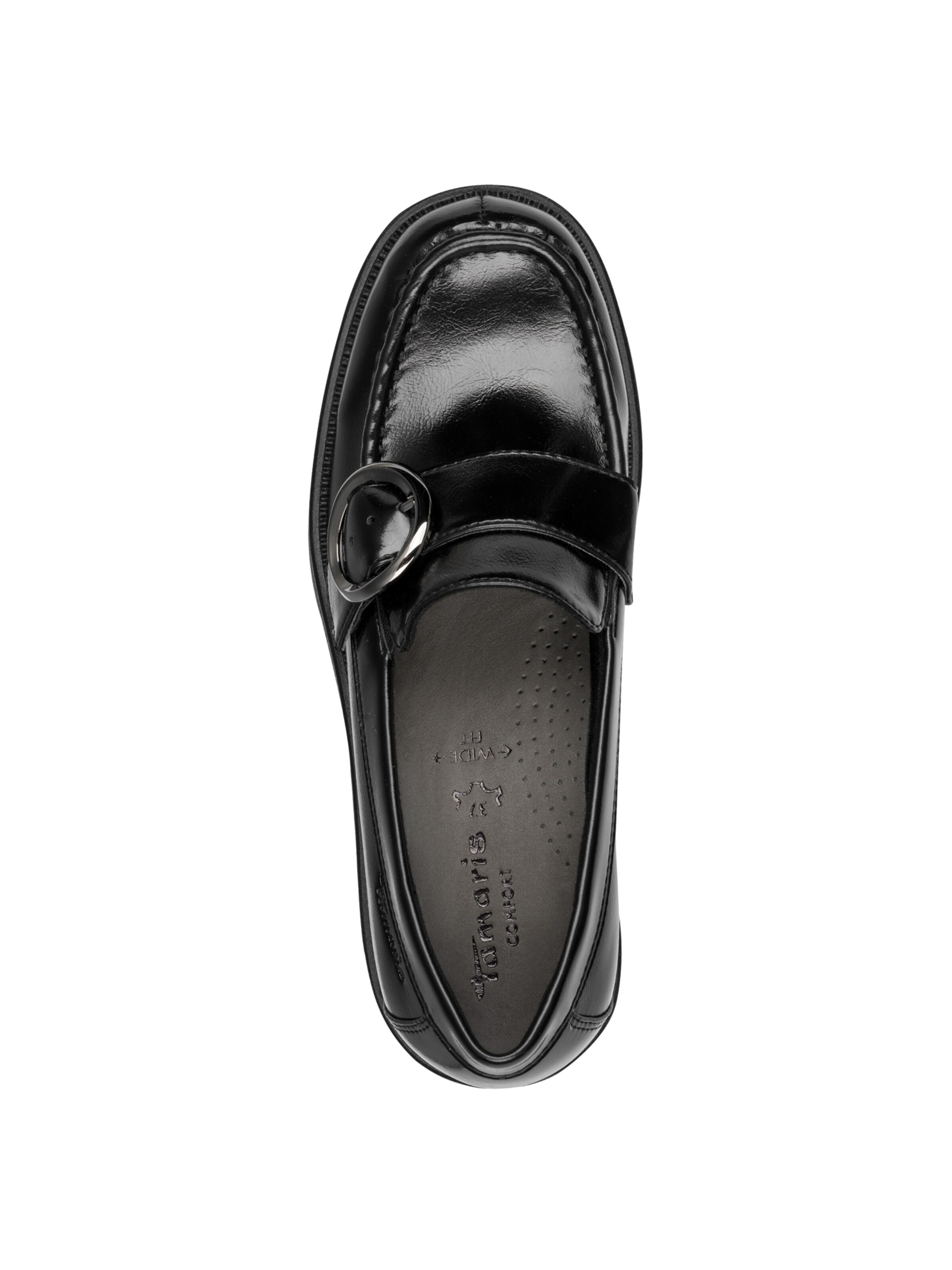 Chaussure basse Tamaris en noir