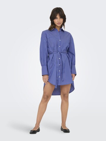 ONLY Blousejurk 'ONLSalvi' in Blauw: voorkant