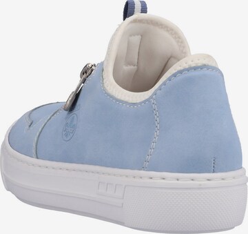 Scarpa stringata di Rieker in blu