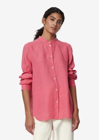 Marc O'Polo Blouse in Roze: voorkant