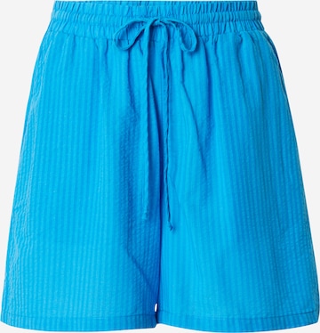 Regular Pantaloni 'Rita' de la Lollys Laundry pe albastru: față