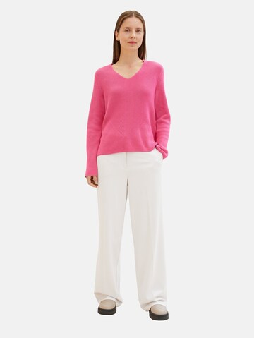 TOM TAILOR Pullover in Pink